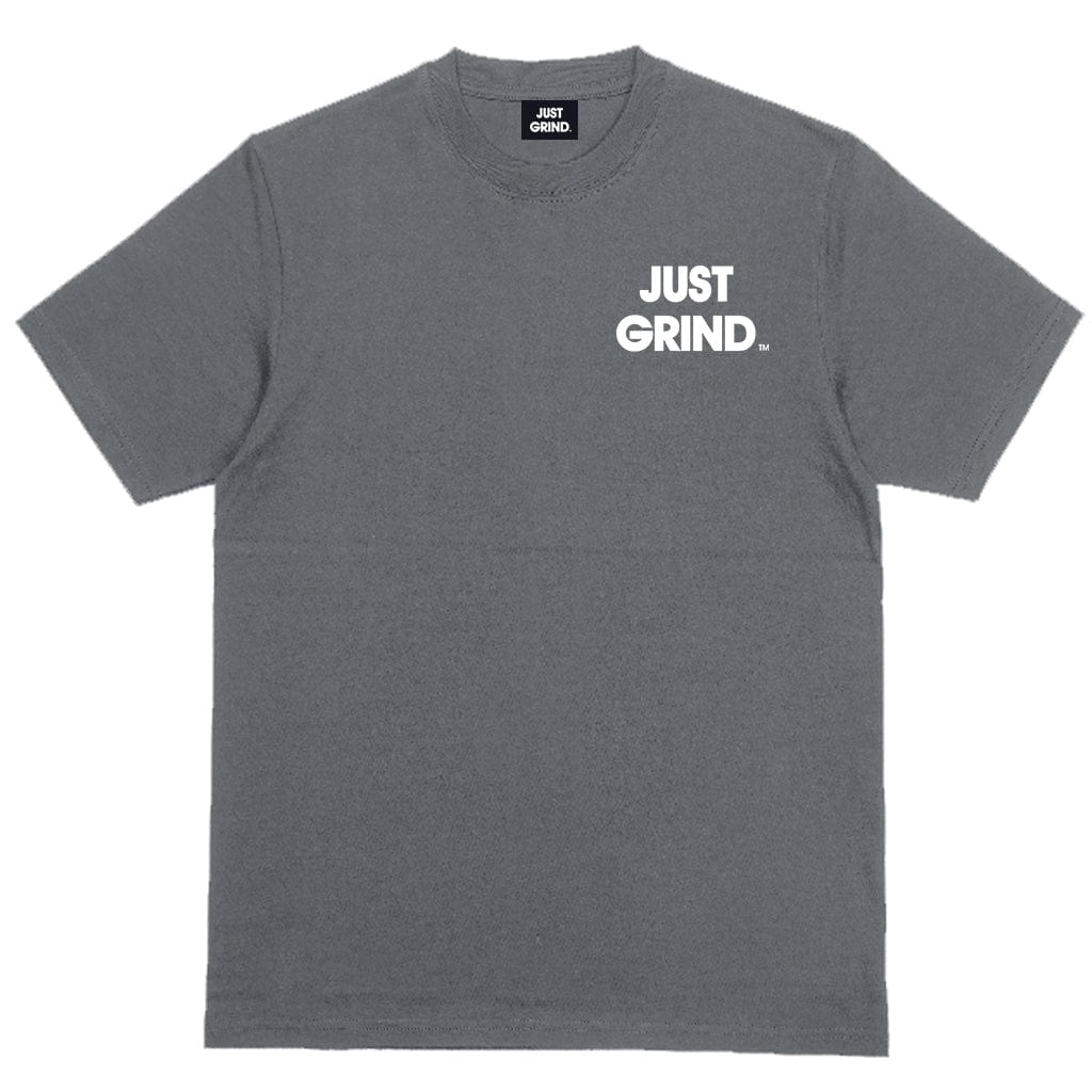 Big Logo Tee- Charcoal