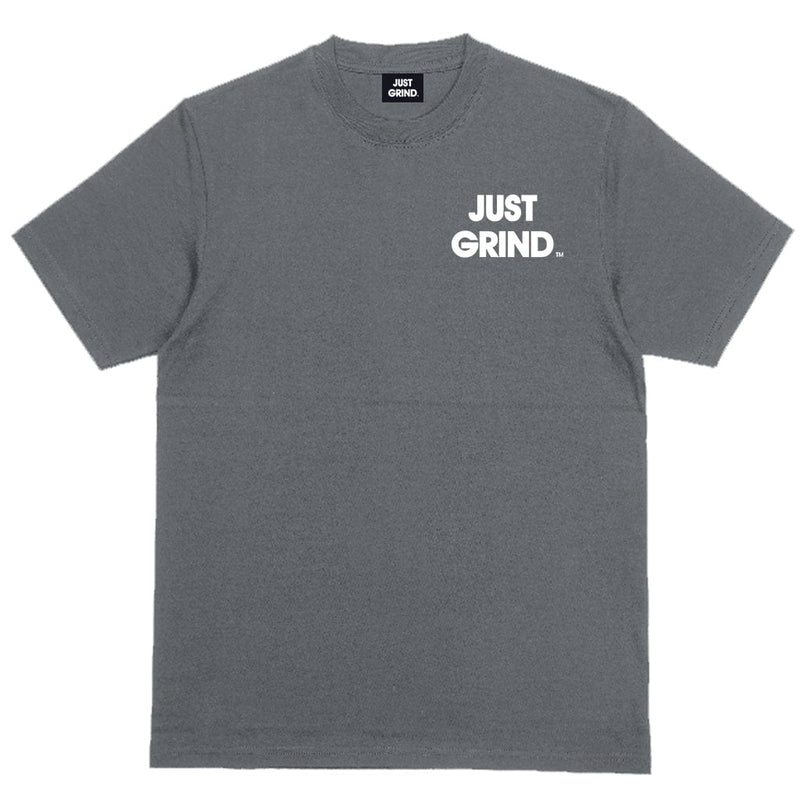 Big Logo Tee- Charcoal